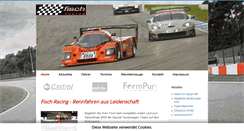 Desktop Screenshot of fisch-racing.de