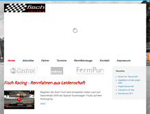Tablet Screenshot of fisch-racing.de